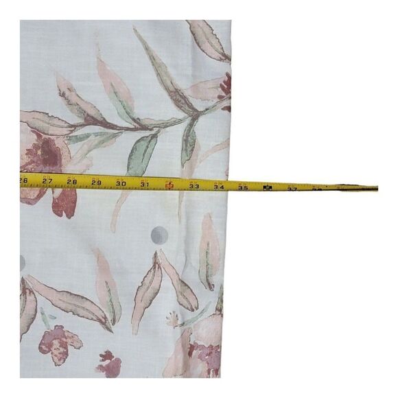 Linden Street Veranda Cloth Floral Shower Curtain, Vapor Gray Color 68"x73" READ - Picture 6 of 8